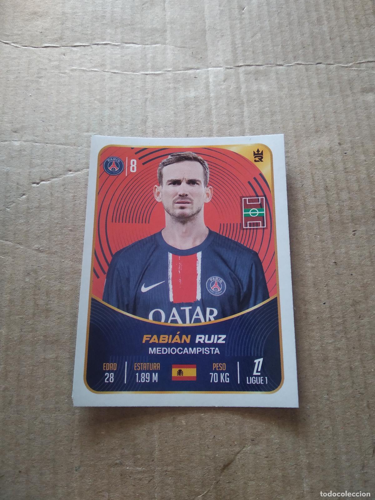 Cromos de f&uacute;tbol: 67 FABIAN RUIZ PARIS SAINT GERMAIN PSG CROMO FUTBOL MUNDIAL DE CLUBES 2025 3 REYES