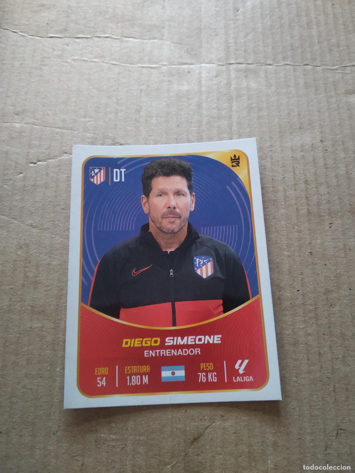 Cromos de f&uacute;tbol: 76 DIEGO SIMEONE ATLETICO DE MADRID CROMO FUTBOL MUNDIAL DE CLUBES 2025 3 REYES