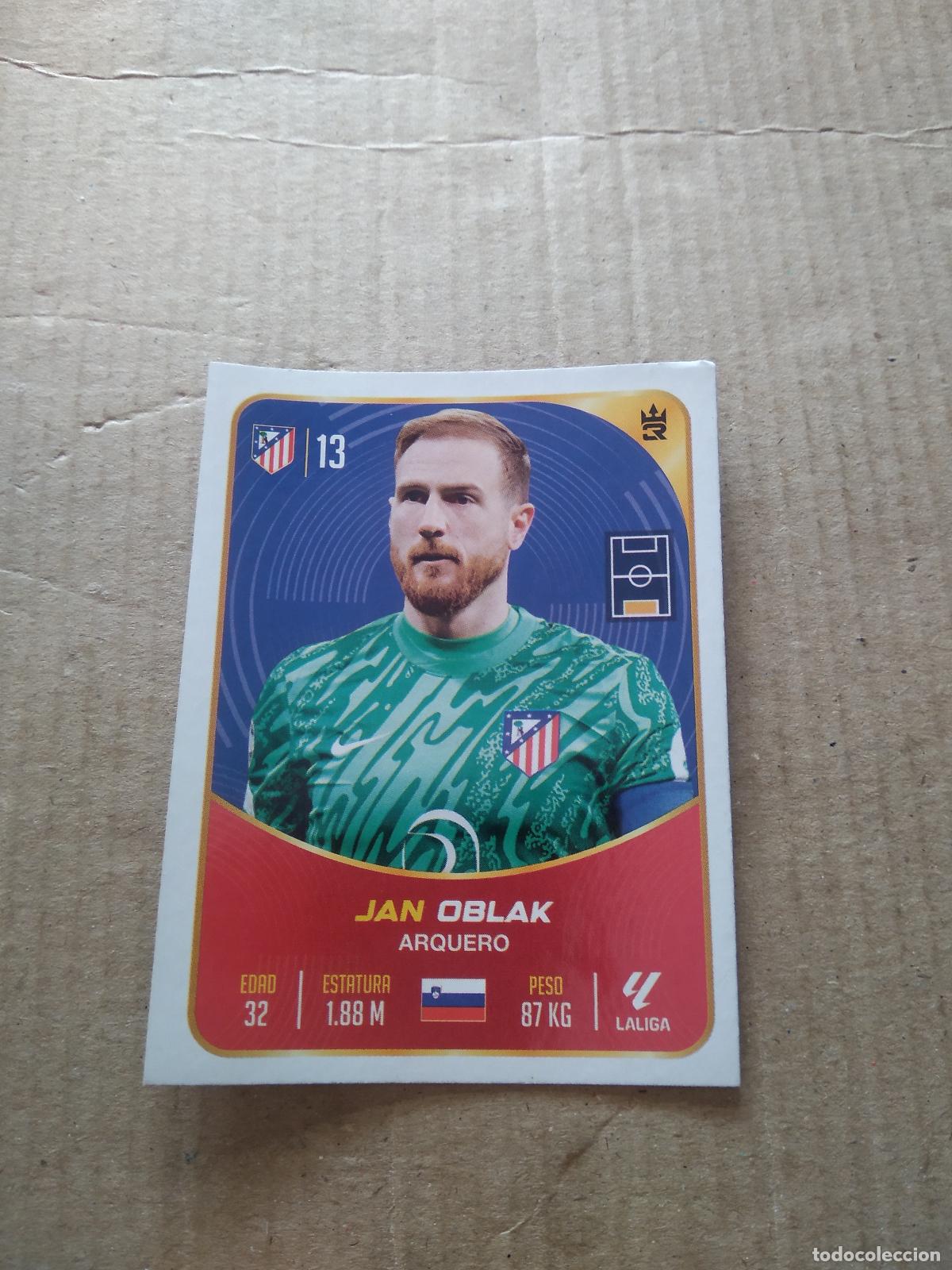 Cromos de f&uacute;tbol: 77 OBLAK ATLETICO DE MADRID CROMO FUTBOL MUNDIAL DE CLUBES 2025 3 REYES