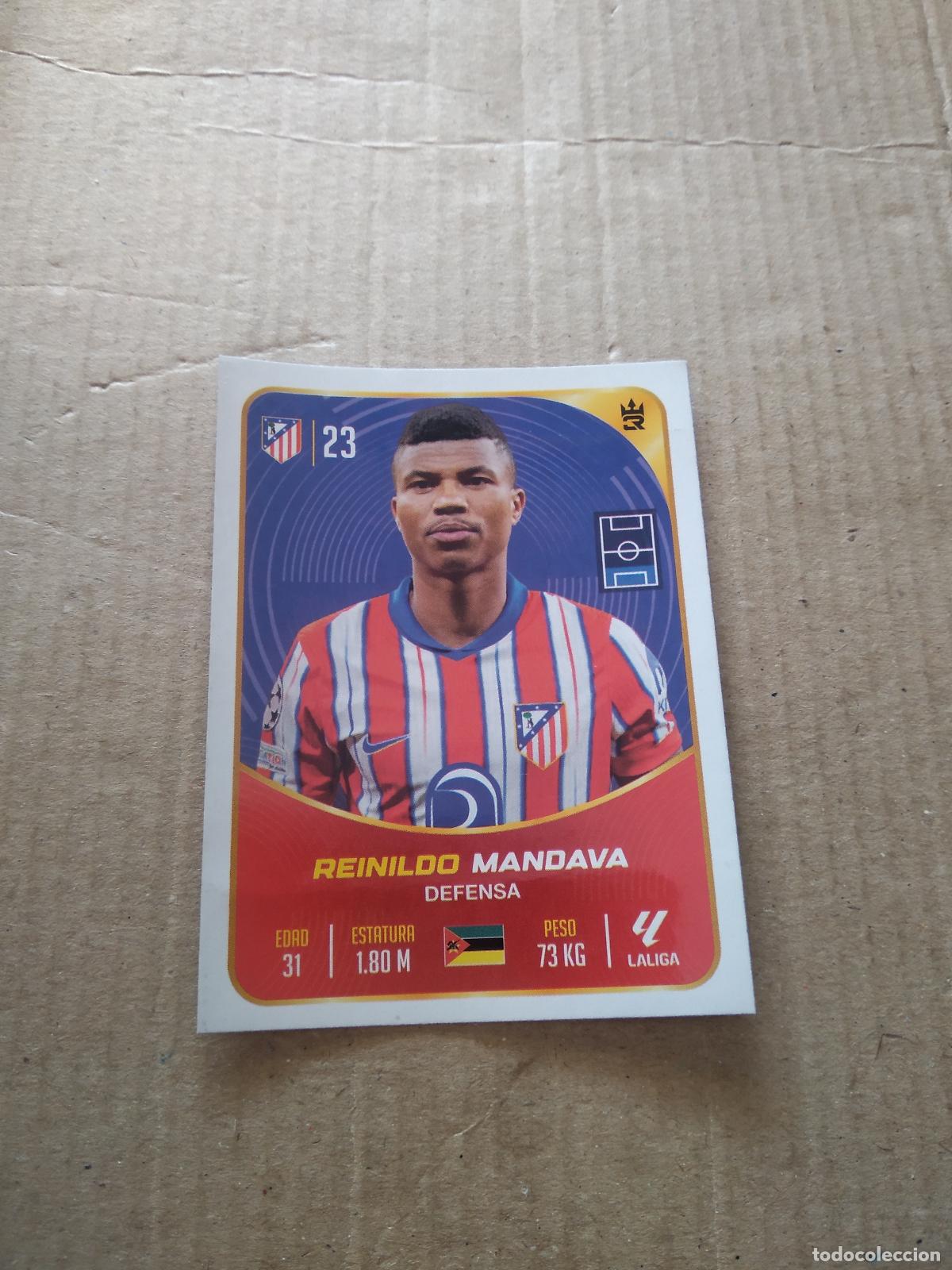 Cromos de f&uacute;tbol: 80 REINILDO MANDAVA ATLETICO DE MADRID CROMO FUTBOL MUNDIAL DE CLUBES 2025 3 REYES