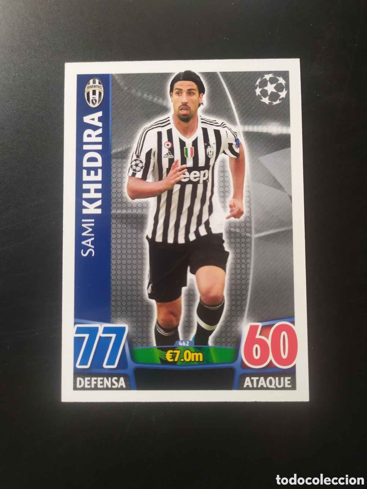 Cromos de f&uacute;tbol: UEFA Champions match attax topps 2015 2016 15 16 Khedira n&deg; 462 Juventus