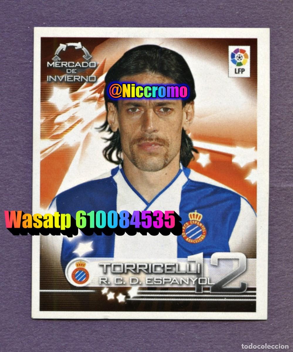 Cartes &agrave; collectionner de Football: torricelli rcd espa&ntilde;ol superliga 2003 panini n&ordm; 428 mercado invierno 2002 03 nuev sin pegar niccromo