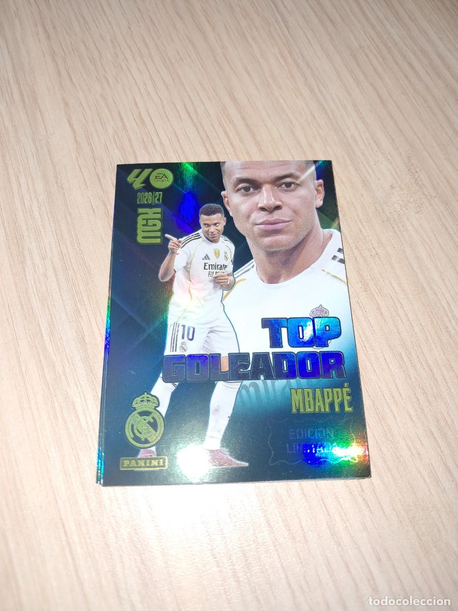 Cartes &agrave; collectionner de Football: CARD MEGACRACKS TEMPORADA 26/27: EDICI&Oacute;N LIMITADA TOP GOLEADOR MBAPPE