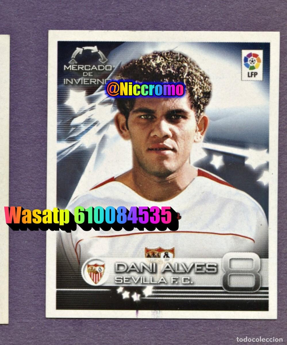Cartes &agrave; collectionner de Football: dani alves sevilla superliga 2003 panini n&ordm; 432 mercado invierno 2002 03 nuevo sin pegar niccromo