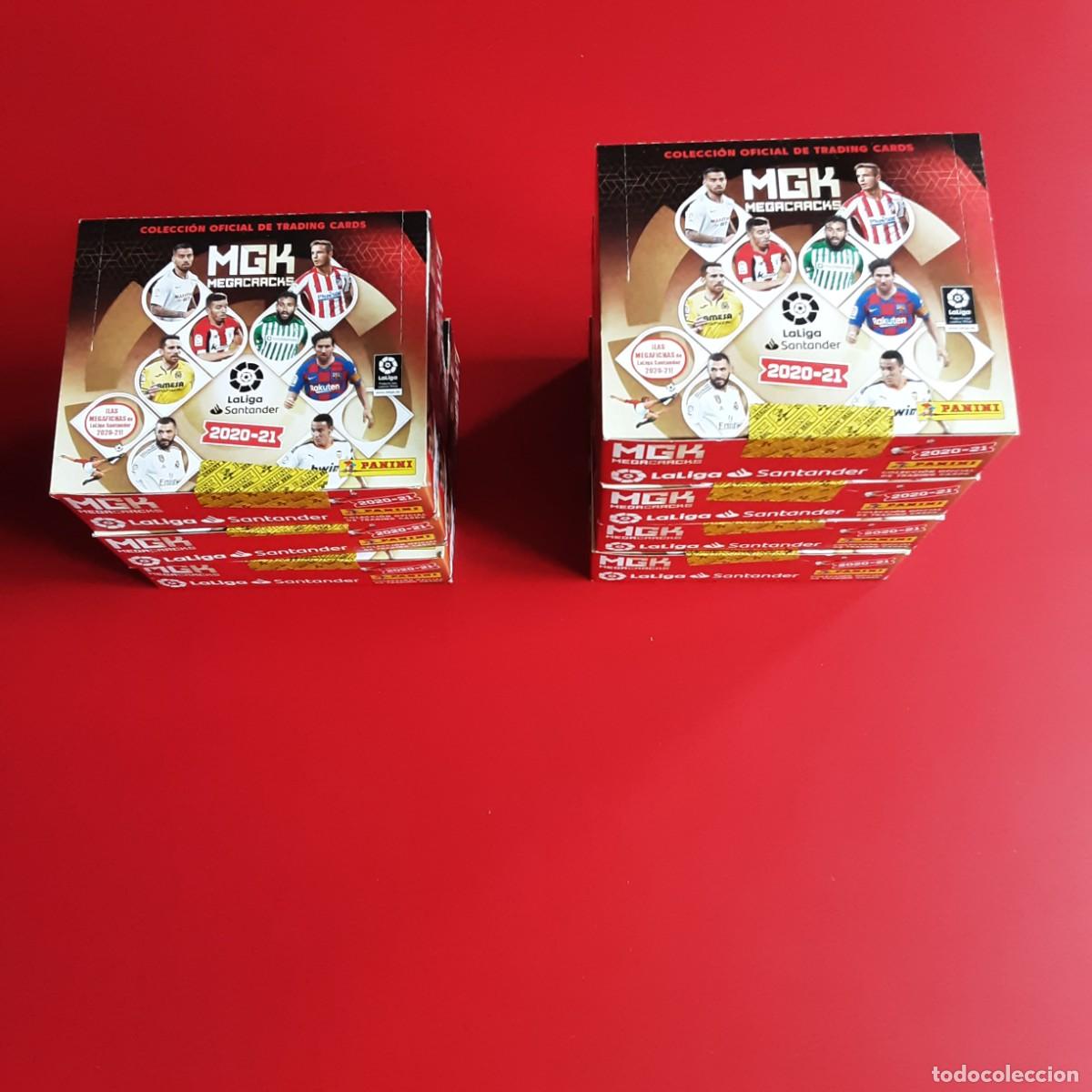 Cartes &agrave; collectionner de Football: LOTE 7 CAJAS SIN ABRIR LIGA 2020 2021 20 21 MEGACRACKS 1&ordf; Y 2&ordf; EDICION PANINI POSIBLE MESSI