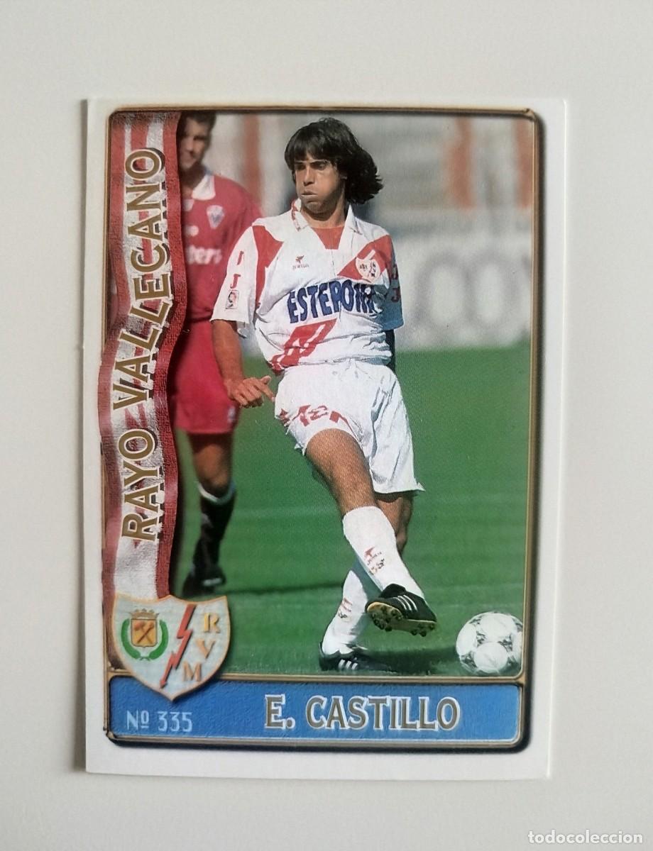 Cartes &agrave; collectionner de Football: Ezequiel Castillo 335 Rayo Vallecano Fichas de la Liga Mundicromo MC Sport 96 97 / 1996 1997