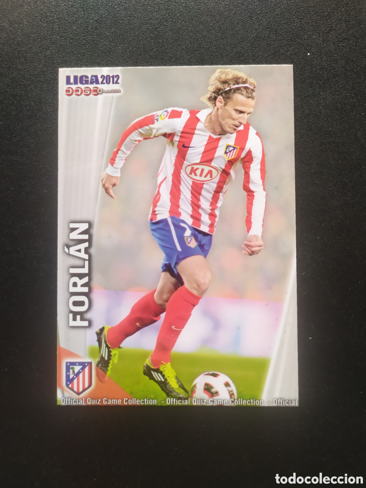 Cromos de f&uacute;tbol: Mundicromo fichas Liga 2011 2012 11 12 Forl&aacute;n n&deg; 183 Atl&eacute;tico Madrid
