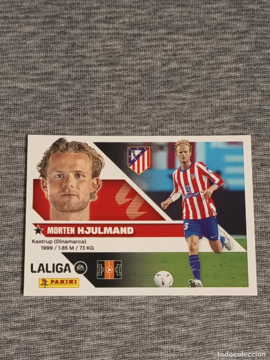Cromos de f&uacute;tbol: Liga este 26 27 Panini HJULMAND FICHAJE N&deg;5 ATL&Eacute;TICO DE MADRID nuevo