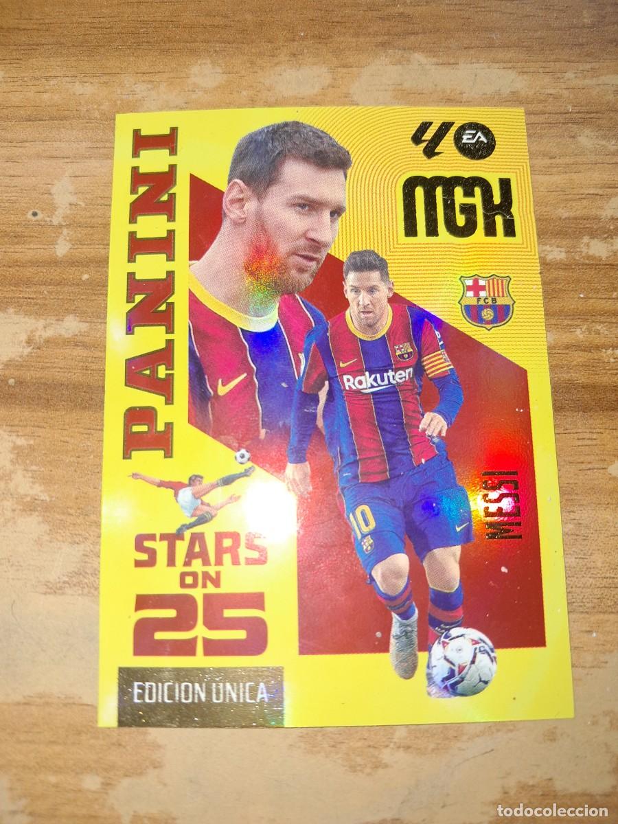 Cromos de f&uacute;tbol: CARD MEGACRACKS TEMPORADA 26/27: PANINI STARS ON 25 EDICI&Oacute;N &Uacute;NICA MESSI, N&Uacute;MERO 440
