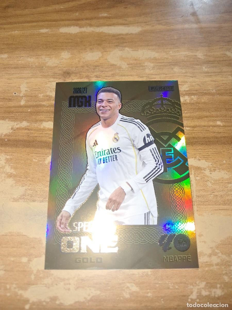 Cromos de f&uacute;tbol: CARD MEGACRACKS TEMPORADA 26/27: SPECIAL ONE GOLD MBAPPE