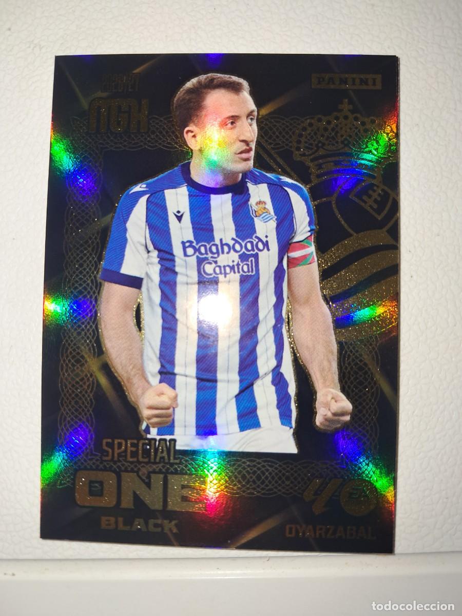 Cromos de f&uacute;tbol: CARD MEGACRACKS TEMPORADA 26/27: SPECIAL ONE BLACK OYARZABAL