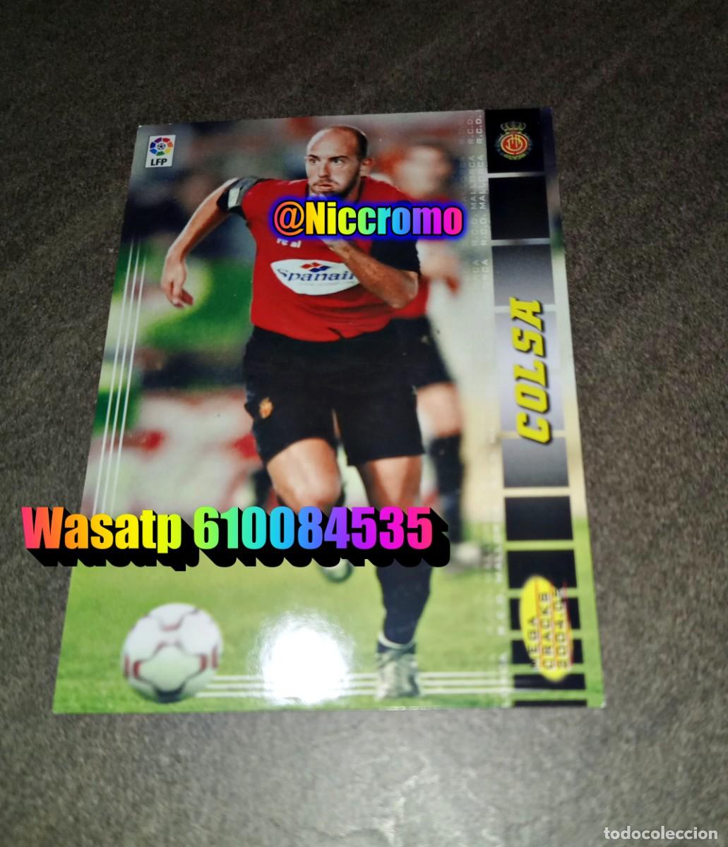 Fu&szlig;ball-Sticker: colsa mallorca 2004 corregido 209 megacracks 2004 2005 tarjeta 04 05 tarjeta niccromo