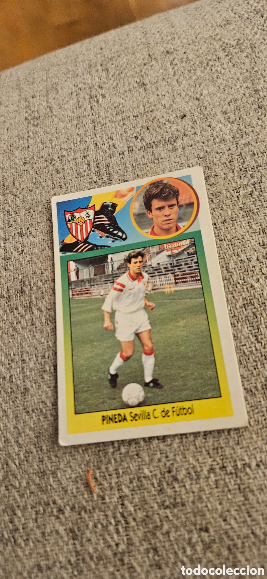 Cromos de f&uacute;tbol: Pineda Sevilla este 1993 1994 93 94 sin pegar