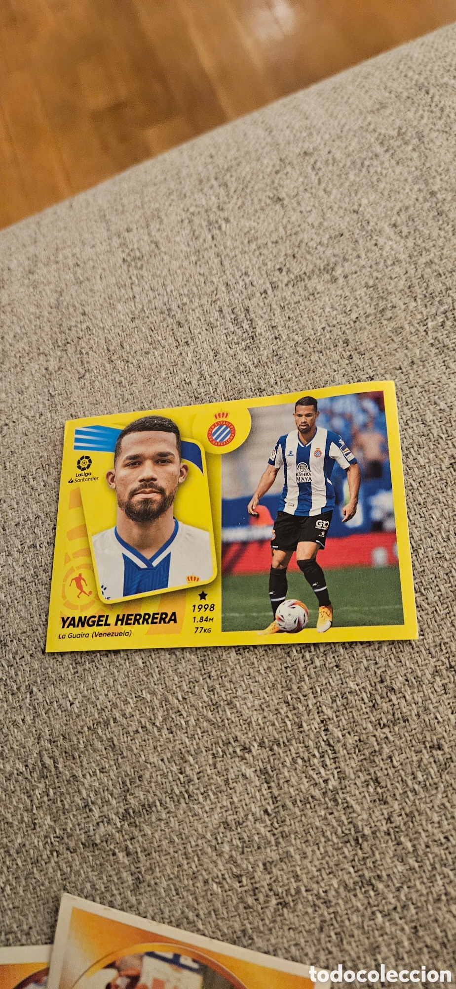 Cromos de f&uacute;tbol: Yangel herrera espa&ntilde;ol fichaje 59 este 2021 2022 21 22