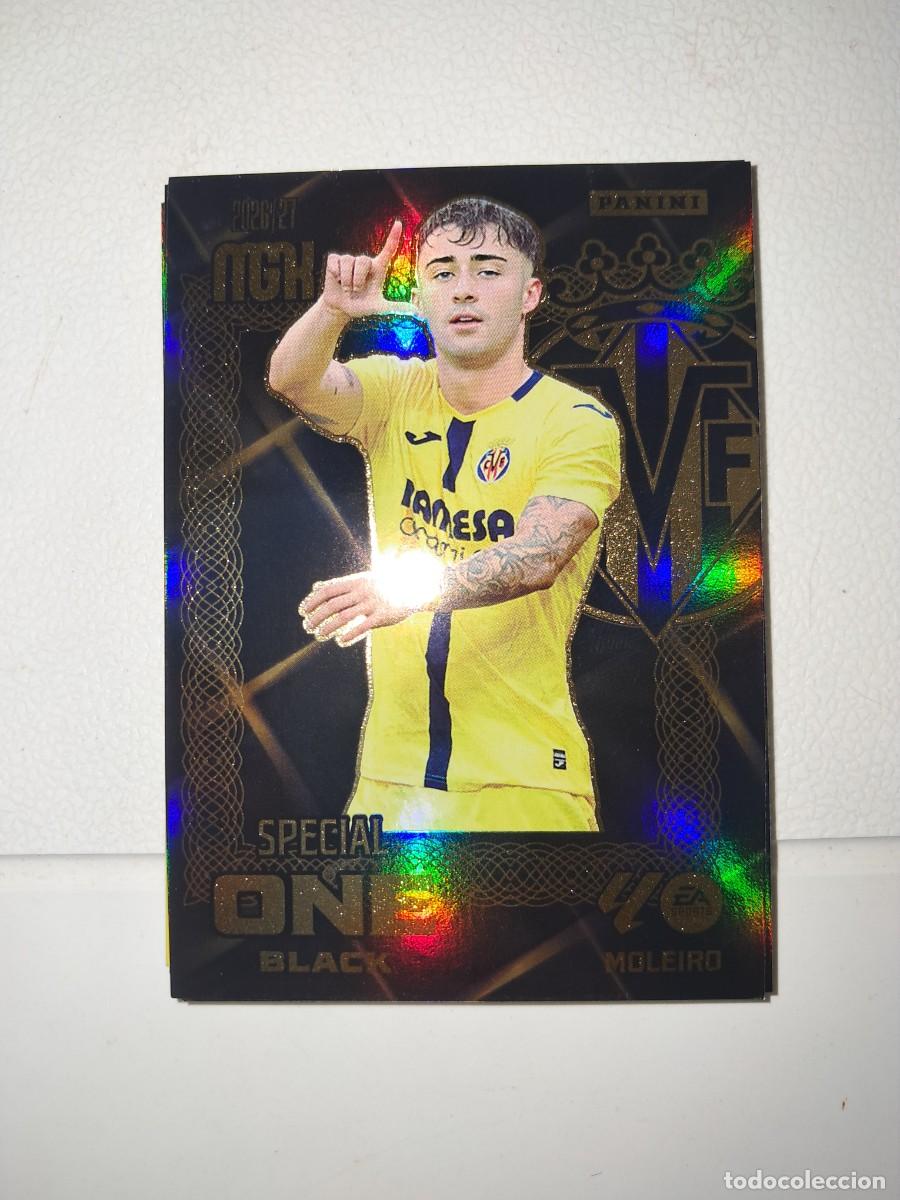 Cromos de f&uacute;tbol: CARD MEGACRACKS TEMPORADA 26/27: SPECIAL ONE BLACK MOLEIRO