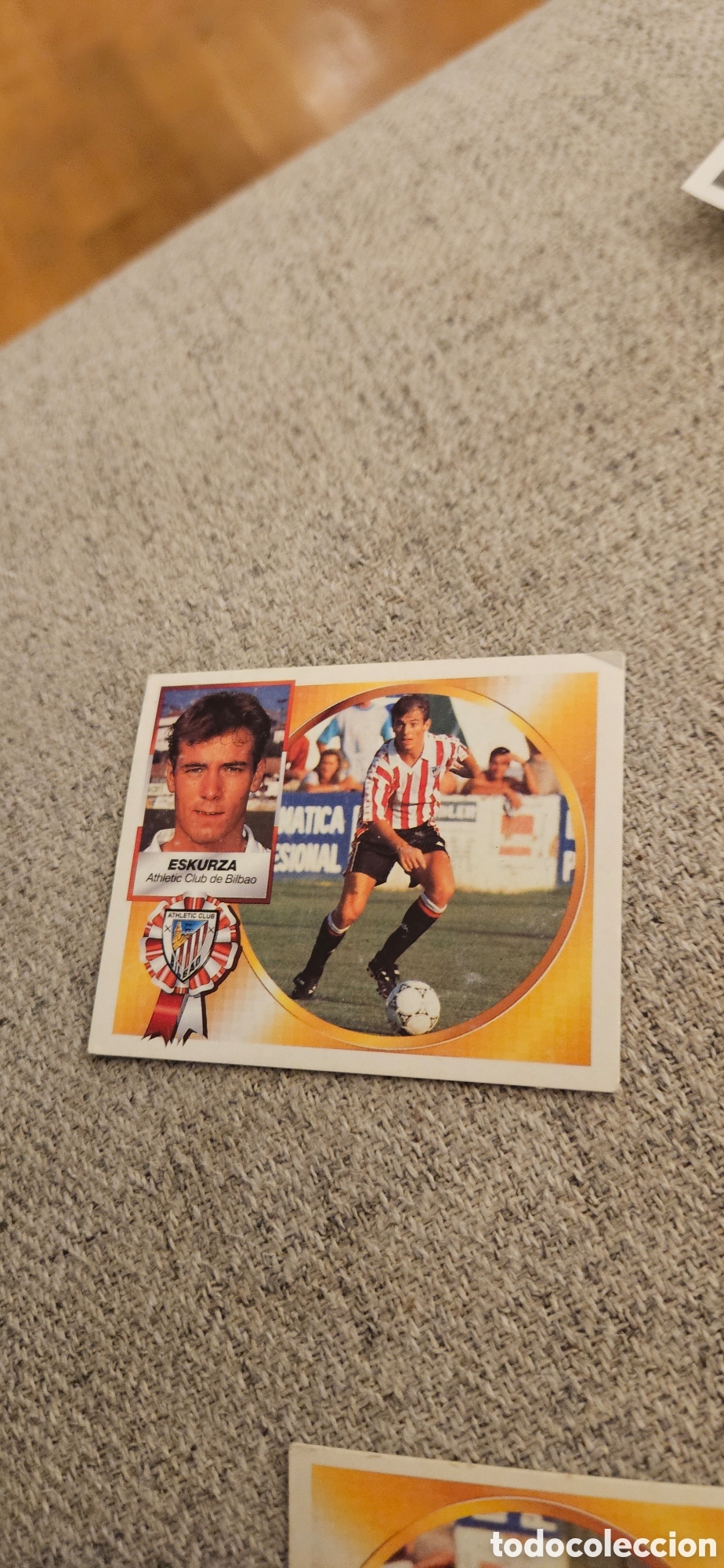 Cromos de f&uacute;tbol: Eskurza athletic de Bilbao este 1994 1995 94 95 sin pegar