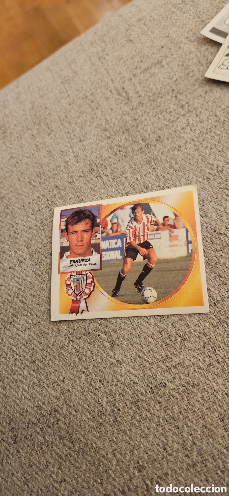 Cromos de f&uacute;tbol: Eskurza athletic de Bilbao este 1994 1995 94 95 sin pegar