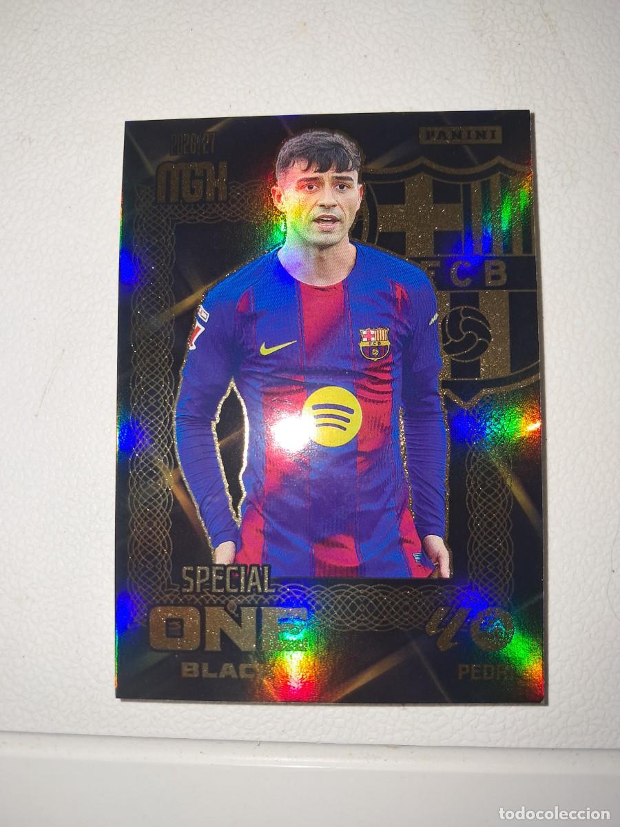 Cromos de f&uacute;tbol: CARD MEGACRACKS TEMPORADA 26/27: SPECIAL ONE BLACK PEDRI