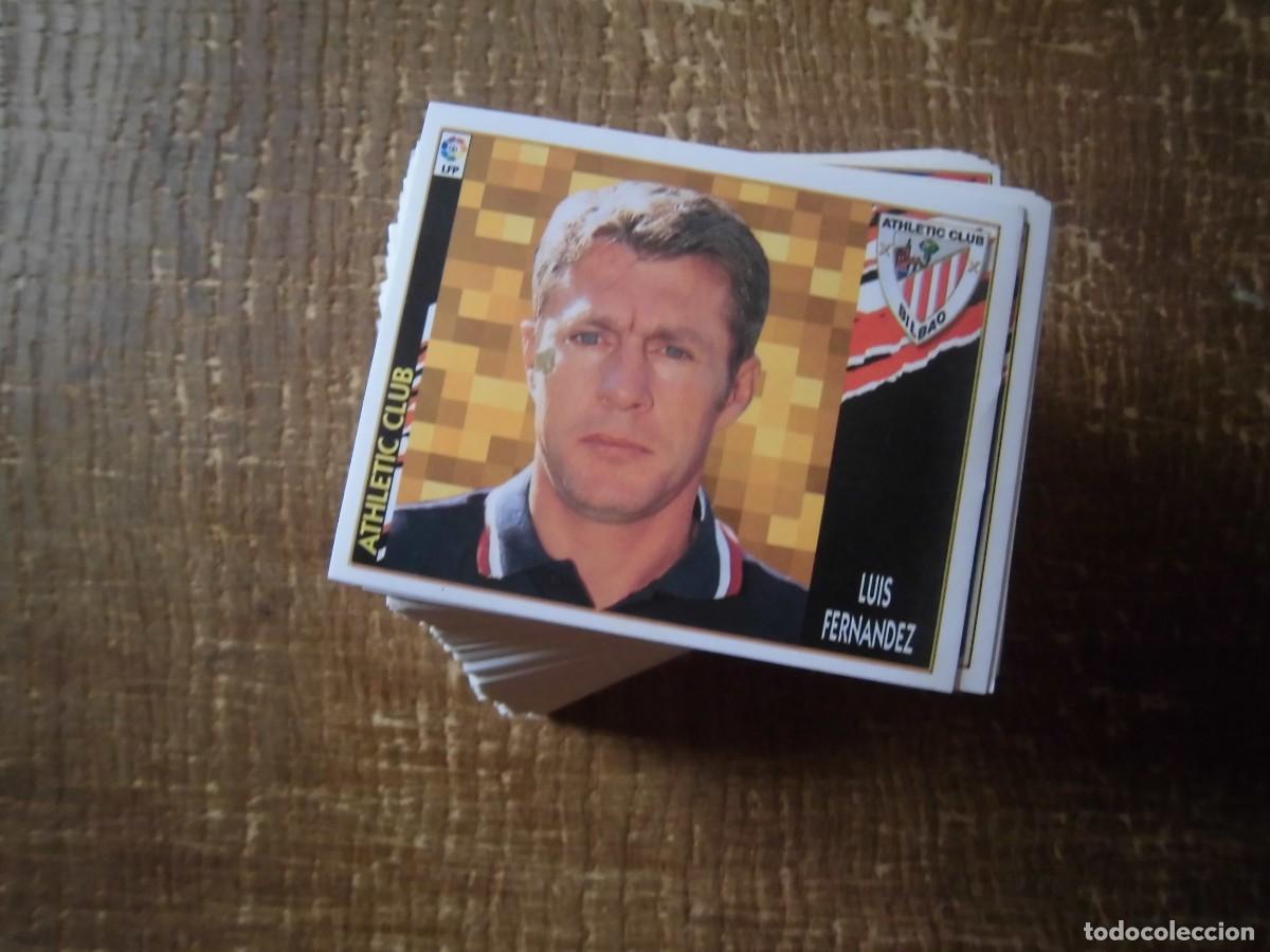Cromos de f&uacute;tbol: LOTE 204 CROMOS DIFERENTES LIGA ESTE 97-98 NUEVOS DE SOBRE