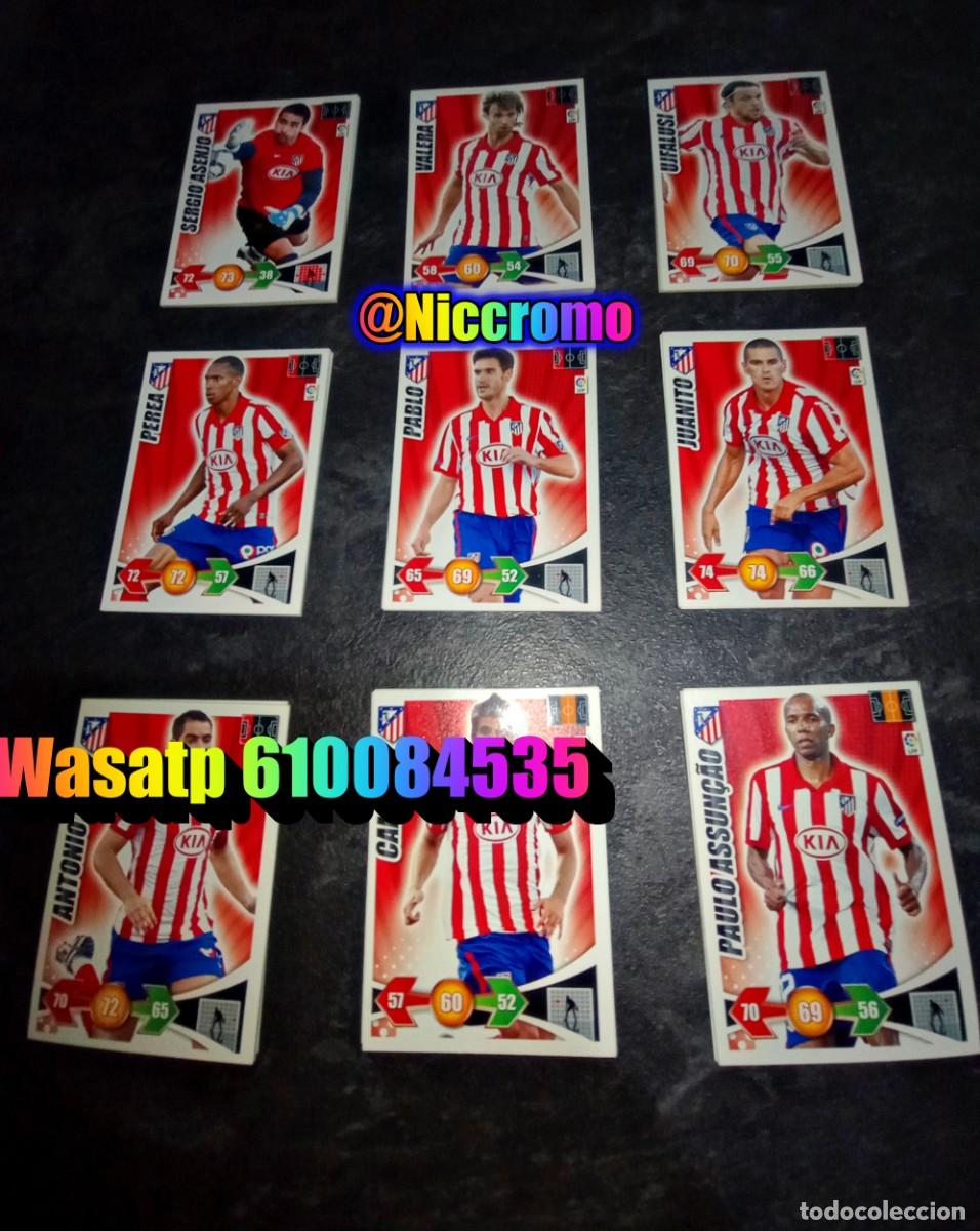 Cromos de f&uacute;tbol: 23 tarjeta at madrid adrenalyn 2009 2010 aguero forlan de gea reyes 09 10 panini niccromo