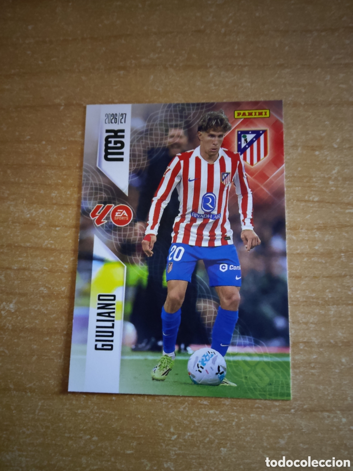 Cromos de f&uacute;tbol: 69 GIULIANO SIMEONE ATLETICO MADRID MEGACRACKS 2026 2027