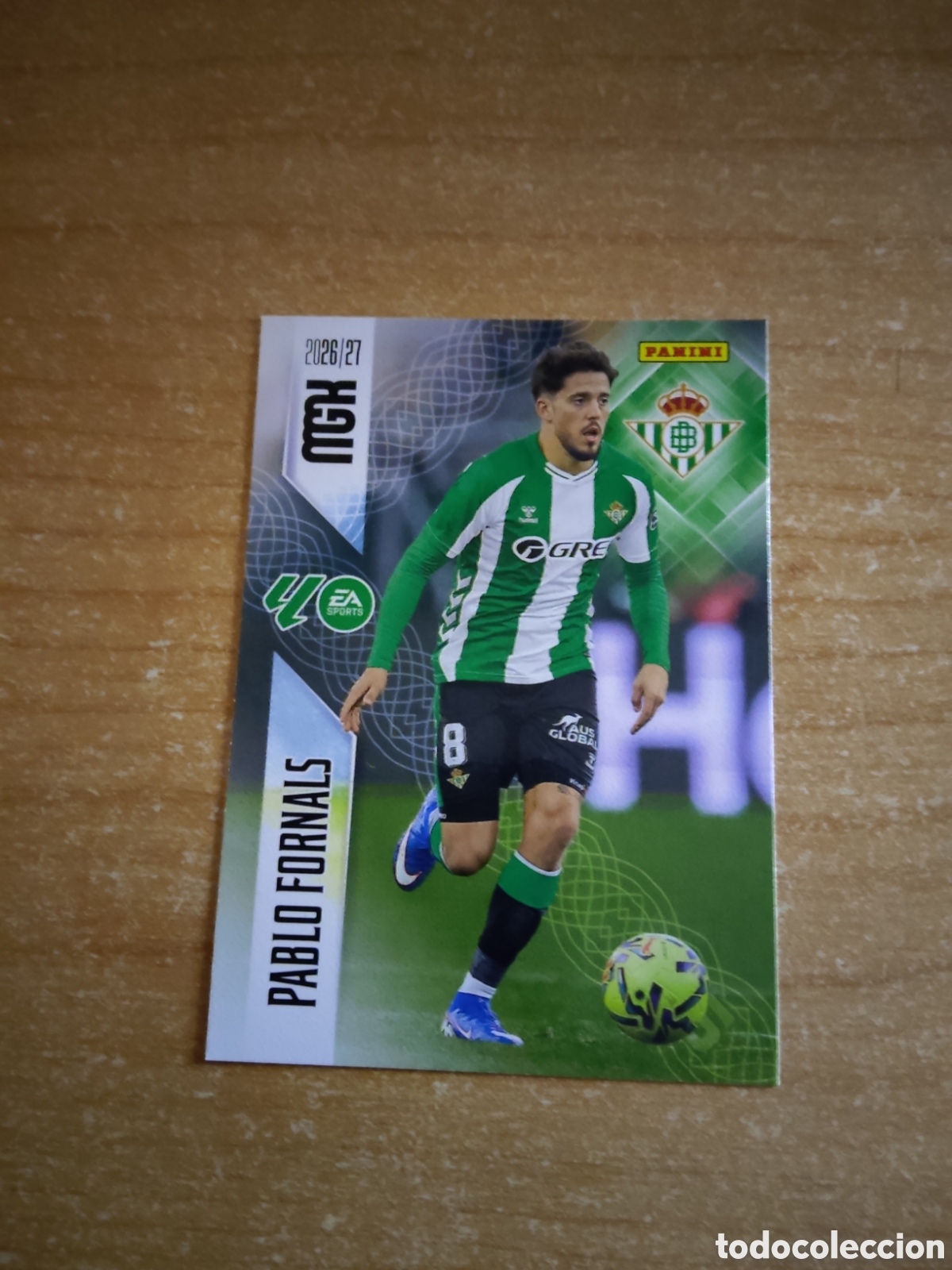 Cromos de f&uacute;tbol: 102 PABLO FORNALS REAL BETIS MEGACRACKS 2026 2027