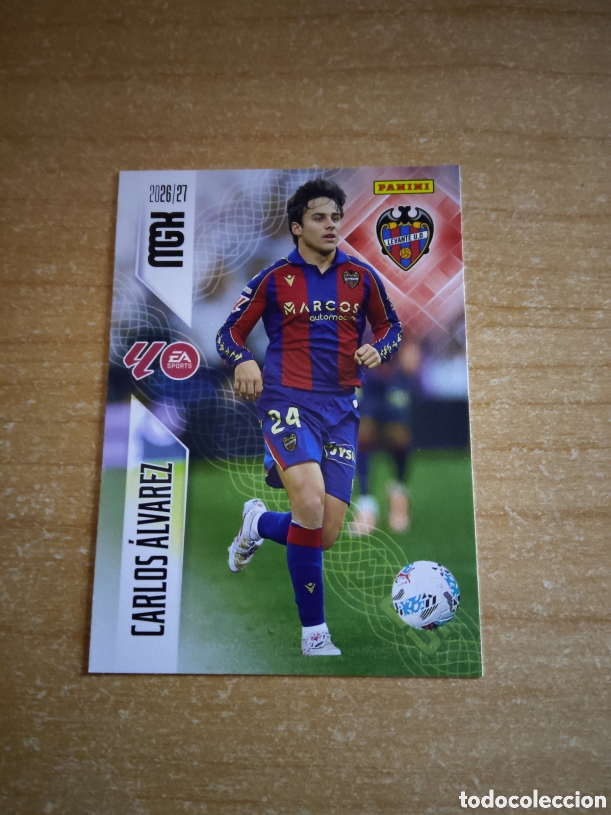 Cromos de f&uacute;tbol: 211 CARLOS SANCHEZ LEVANTE MEGACRACKS 2026 2027