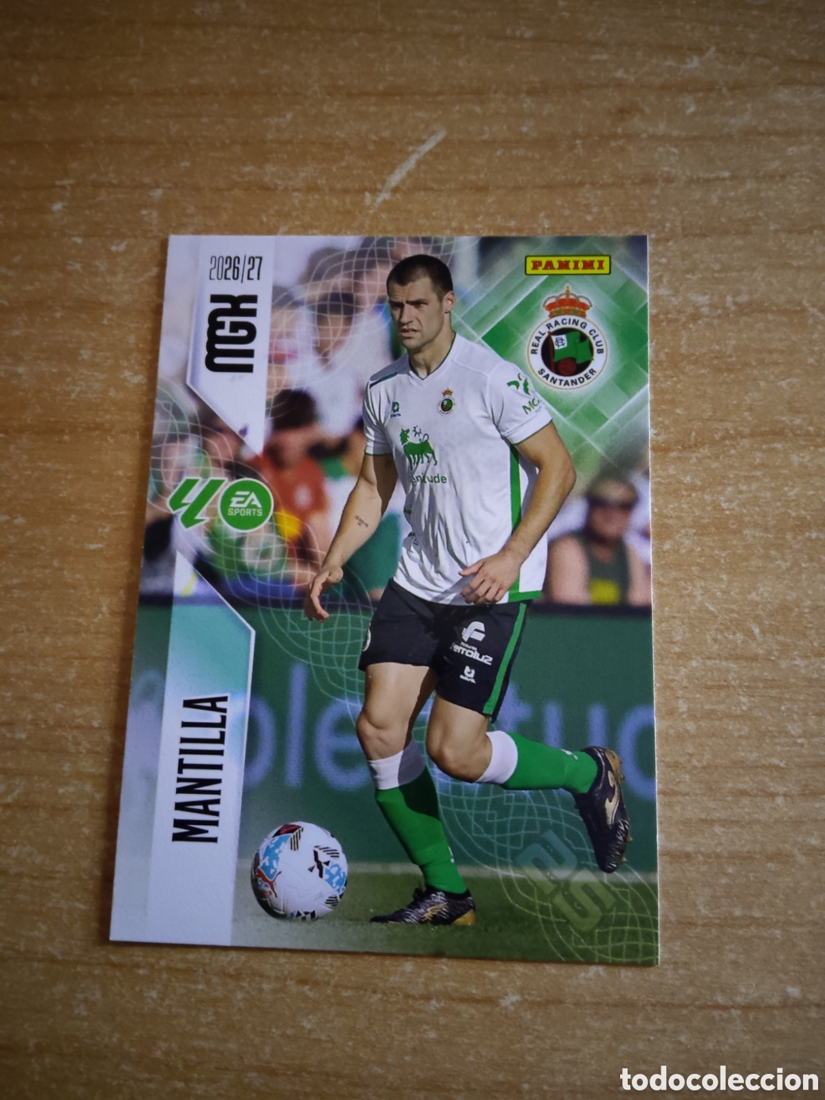Cromos de f&uacute;tbol: 274 MANTILLA RACING SANTANDER MEGACRACKS 2026 2027