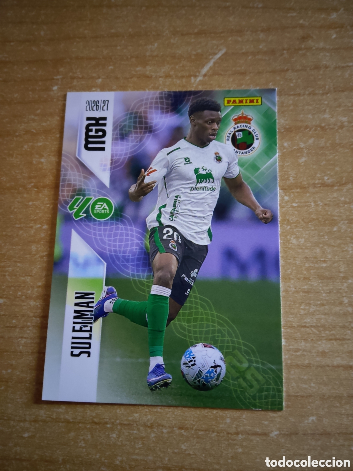 Cromos de f&uacute;tbol: 284 SULEIMAN RACING SANTANDER MEGACRACKS 2026 2027