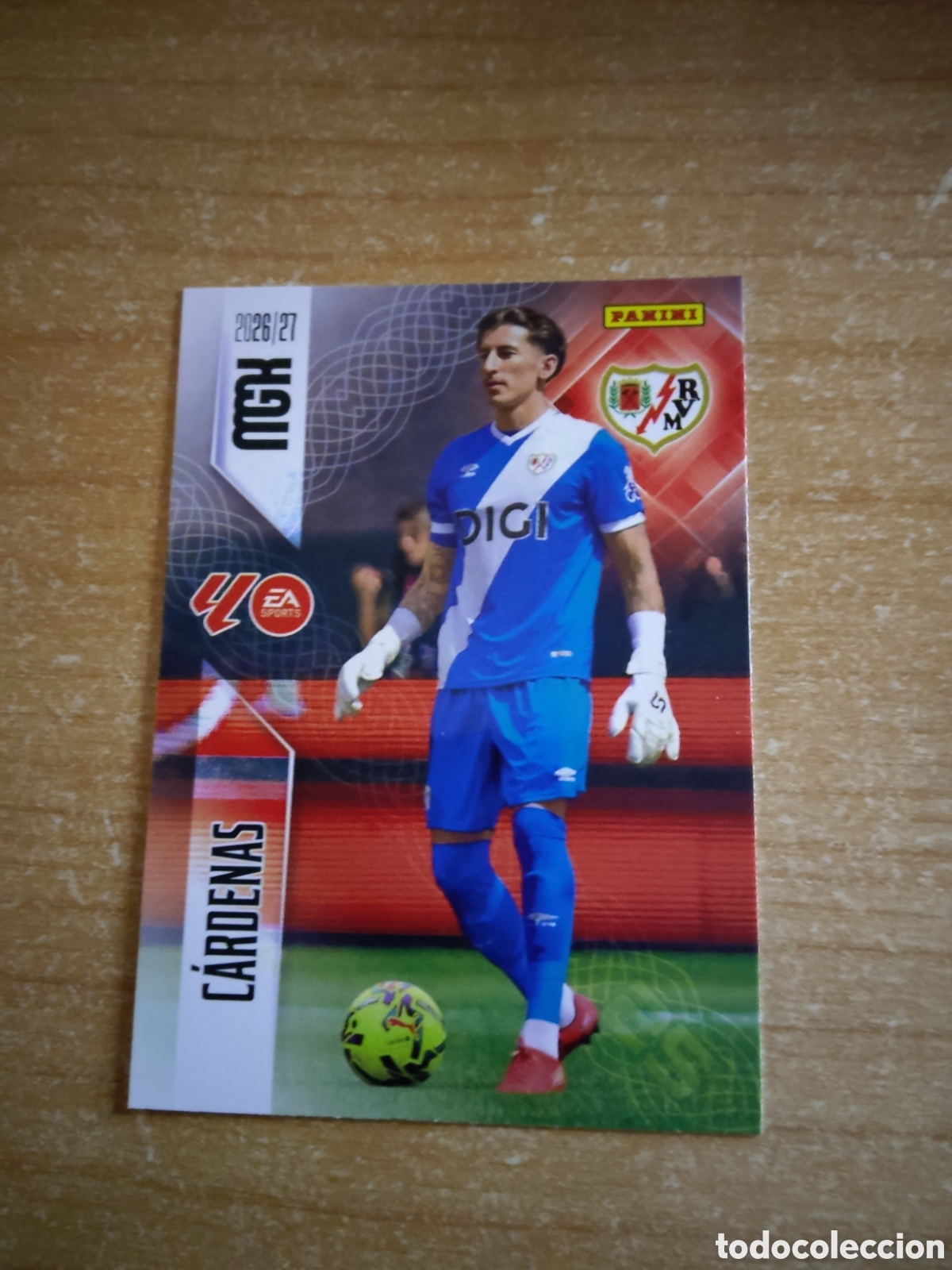 Cromos de f&uacute;tbol: 291 CARDENAS RAYO VALLECANO MEGACRACKS 2026 2027