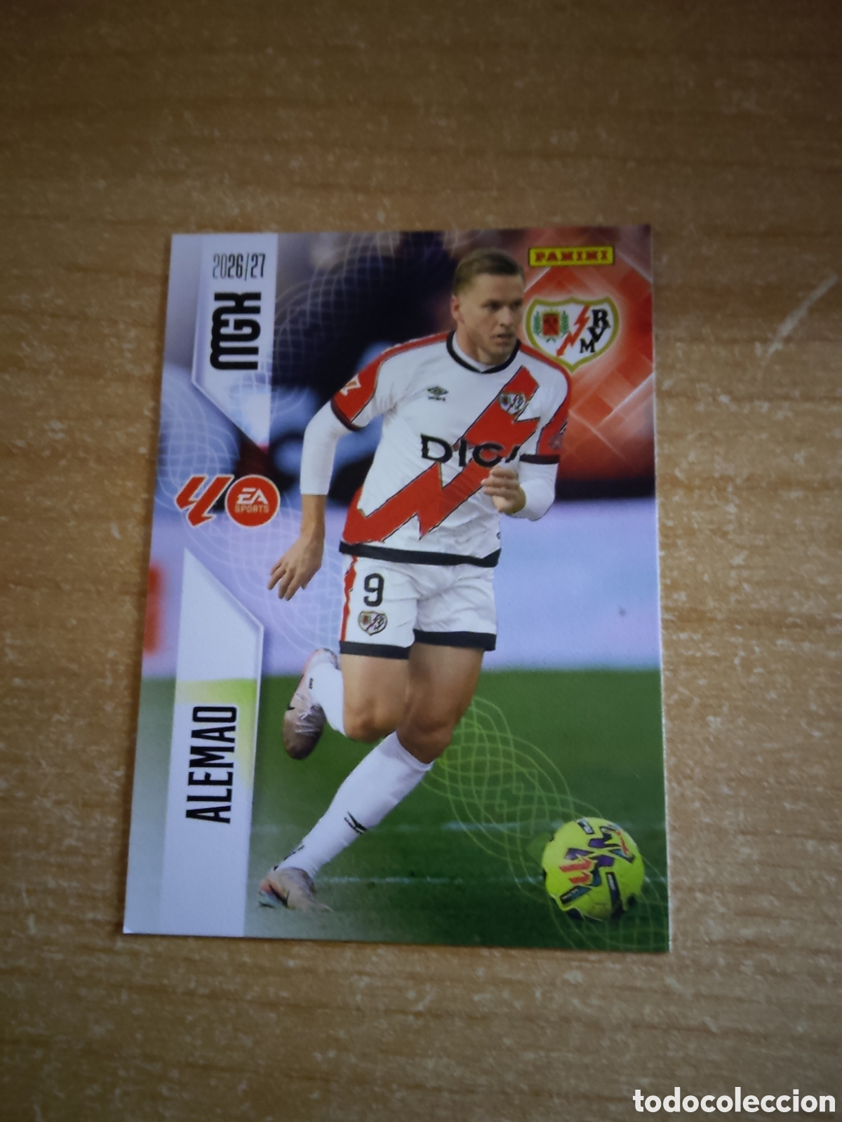 Cromos de f&uacute;tbol: 306 ALEMAO RAYO VALLECANO MEGACRACKS 2026 2027