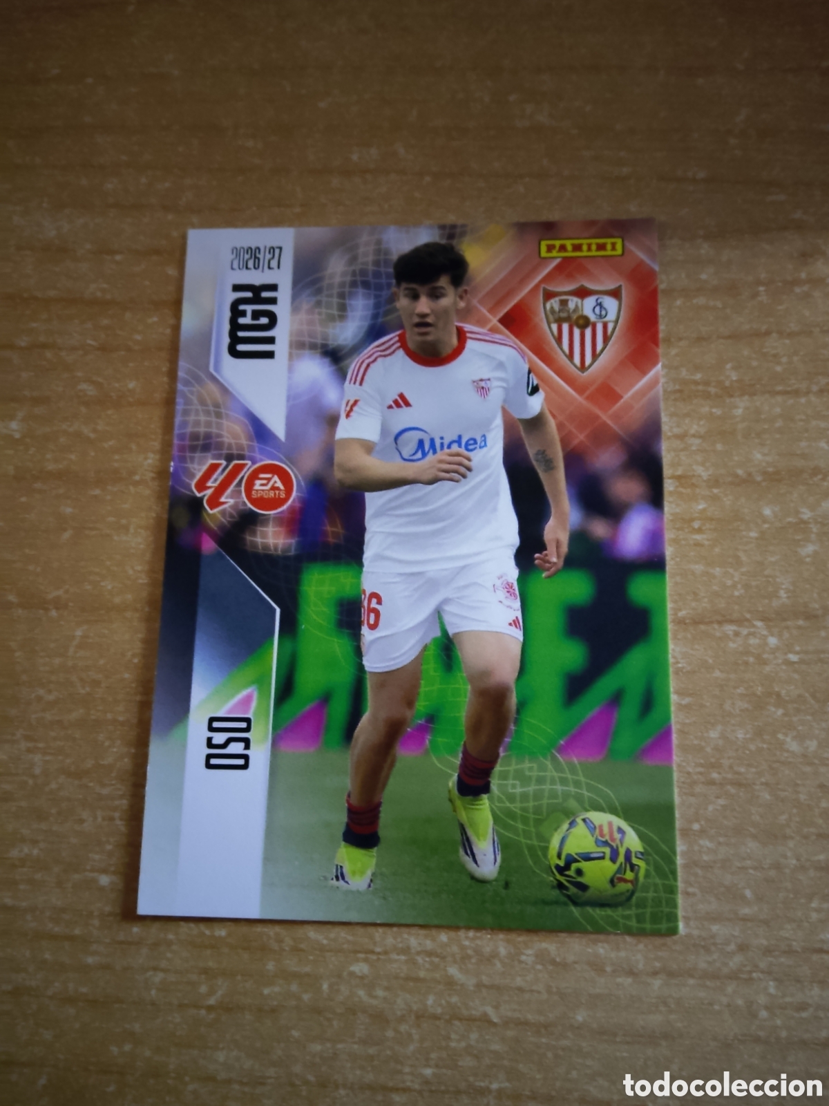 Cromos de f&uacute;tbol: 334 OSO SEVILLA MEGACRACKS 2026 2027