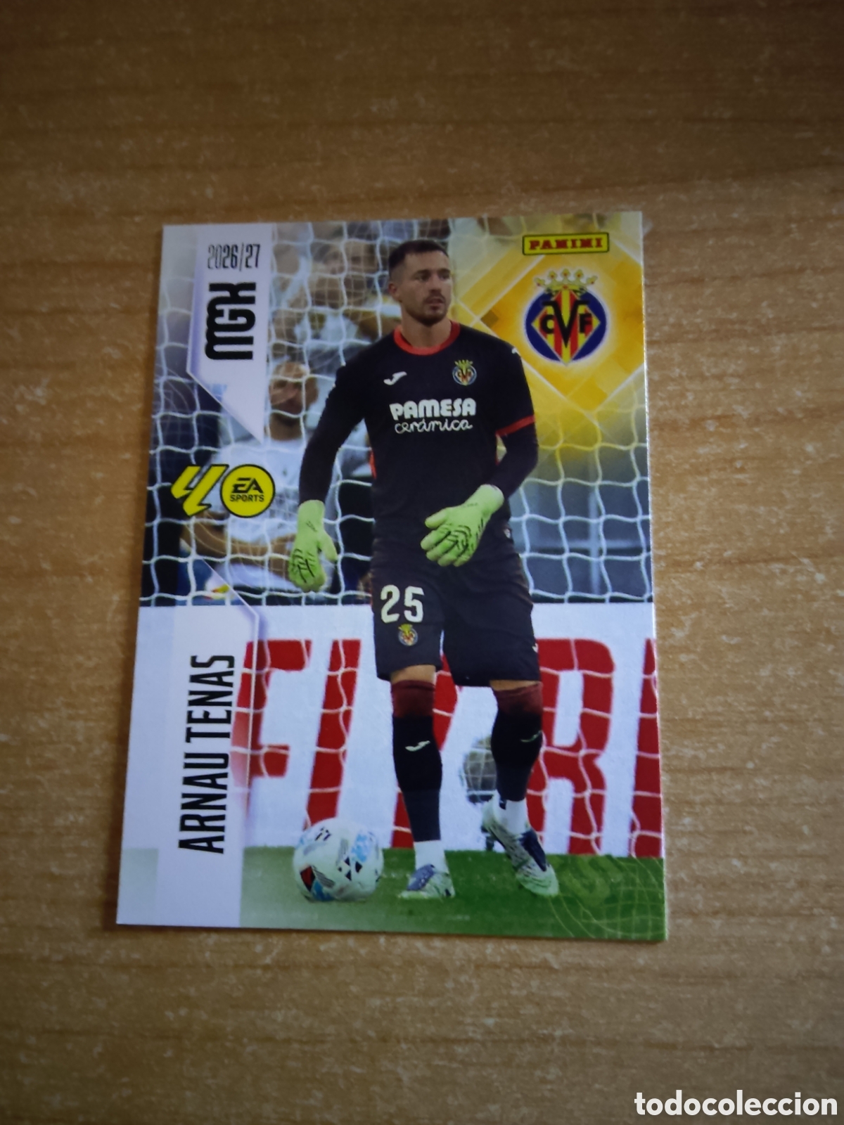 Cromos de f&uacute;tbol: 363 ARNAU TENAS VILLARREAL MEGACRACKS 2026 2027