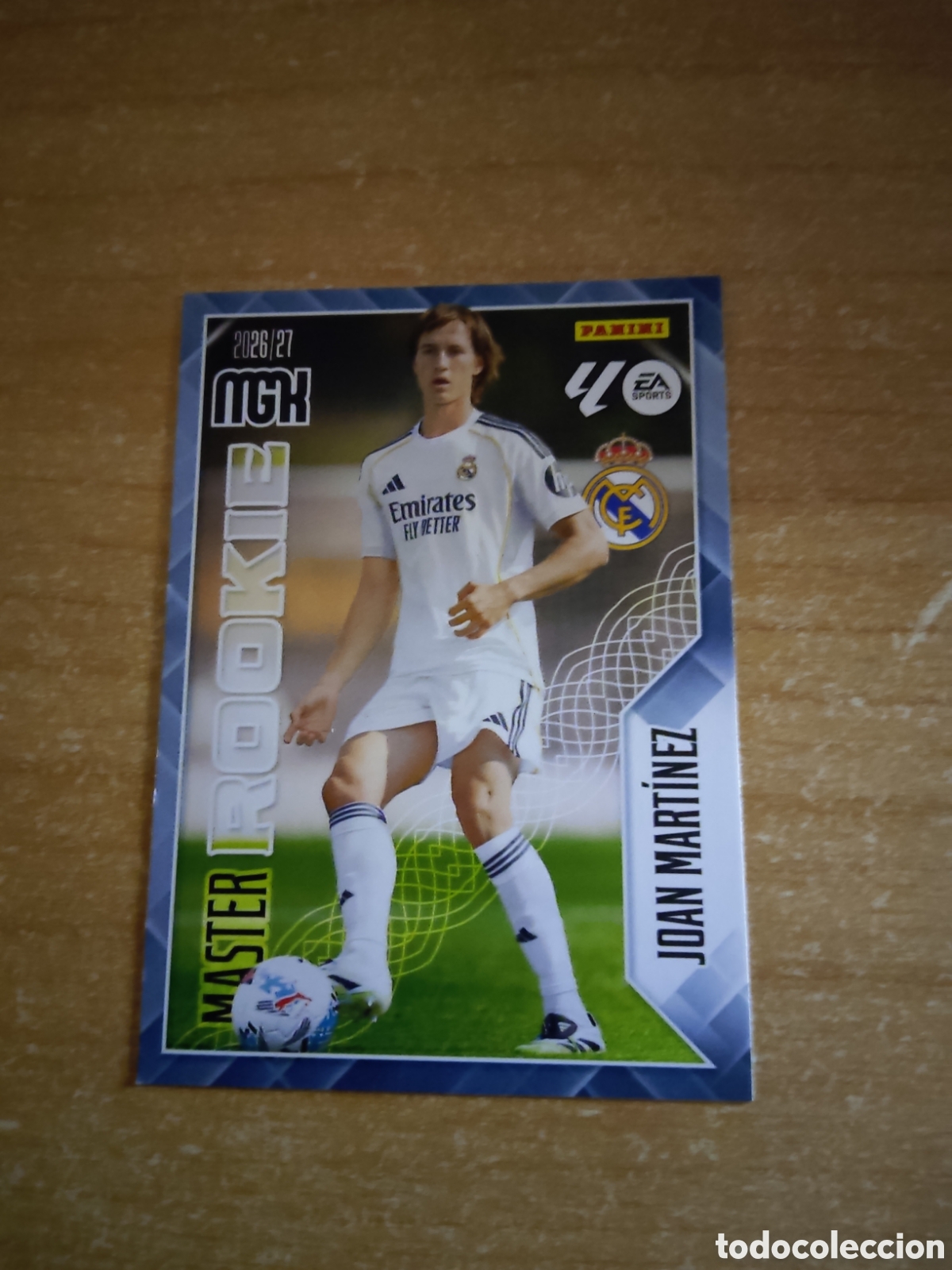 Cromos de f&uacute;tbol: 413 JOAN MARTINEZ MASTER ROOKIE REAL MADRID MEGACRACKS 2026 2027