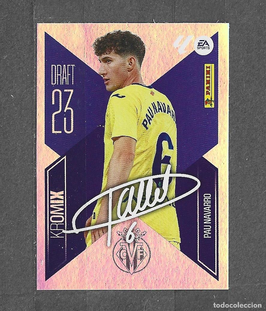 Cromos de f&uacute;tbol: Liga este 26/27 - Pau Navarro - N&ordm; K18 - Villarreal CF - ( ADN Kromix )