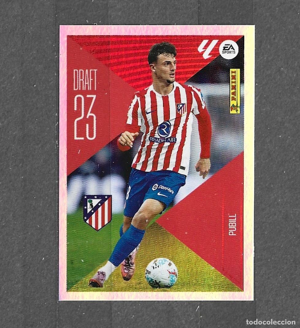 Cromos de f&uacute;tbol: Liga este 26/27 - Pubill - N&ordm; 19 - Atl&eacute;tico de Madrid - ( Draft 23 )