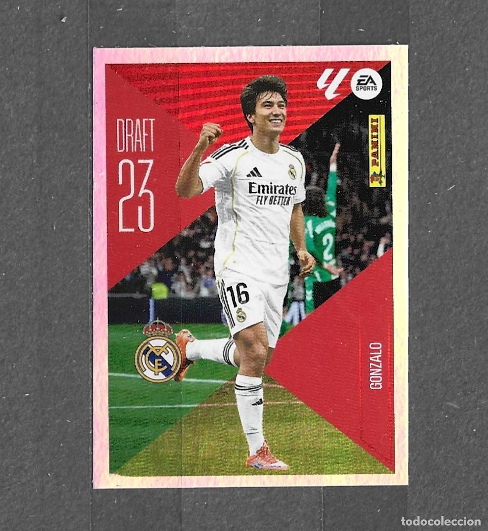 Cromos de f&uacute;tbol: Liga este 26/27 - Gonzalo - N&ordm; 9 - Real Madrid - ( Draft 23 )