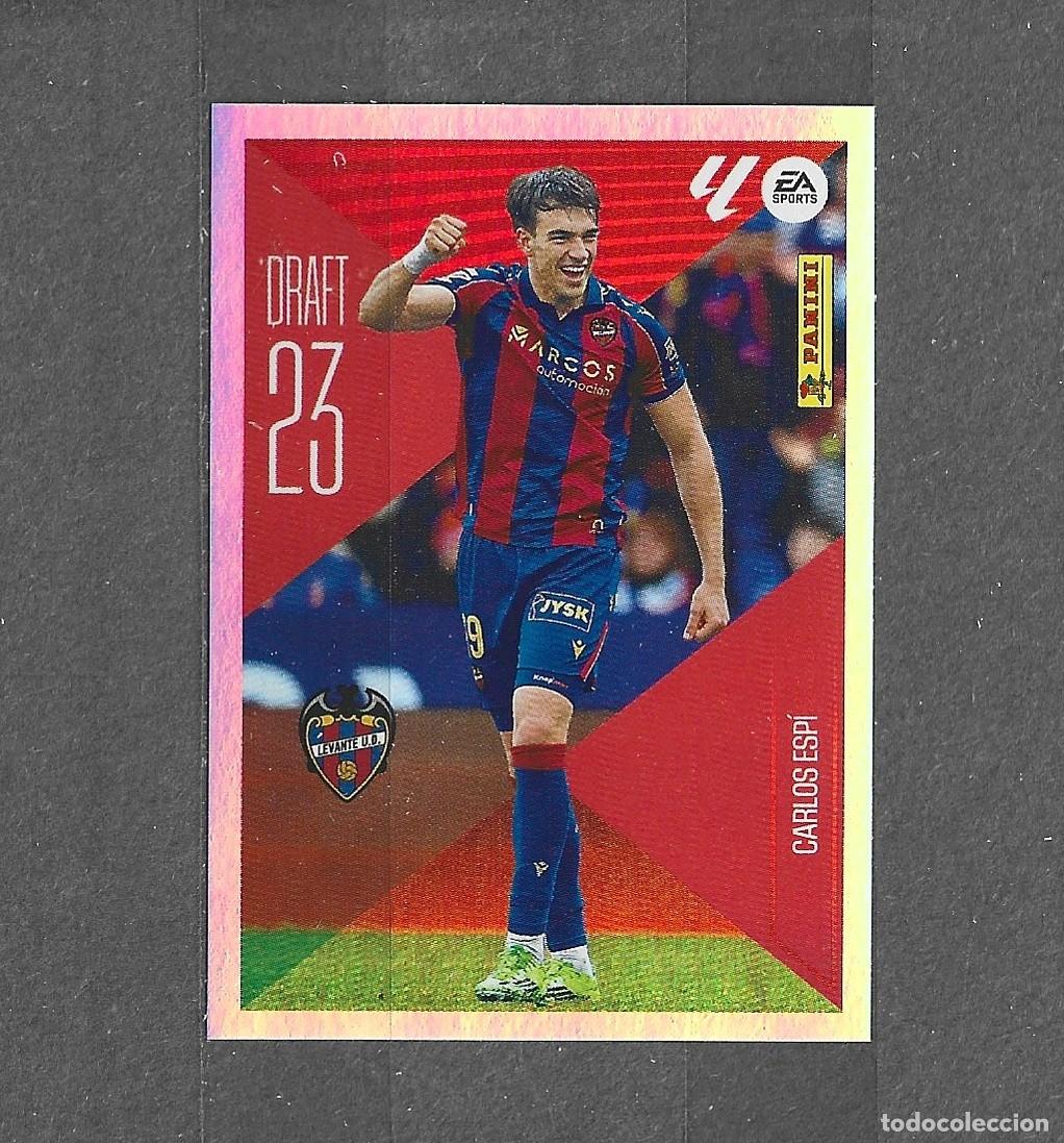 Cromos de f&uacute;tbol: Liga este 26/27 - Carlos Esp&iacute; - N&ordm; 4 - Levante UD - ( Draft 23 )