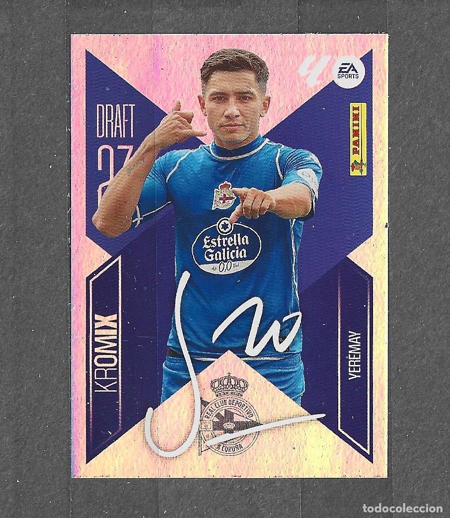 Cromos de f&uacute;tbol: Liga este 26/27 - Yeremay - N&ordm; k23 - RC Deportivo - ( Draft 23 Kromix )