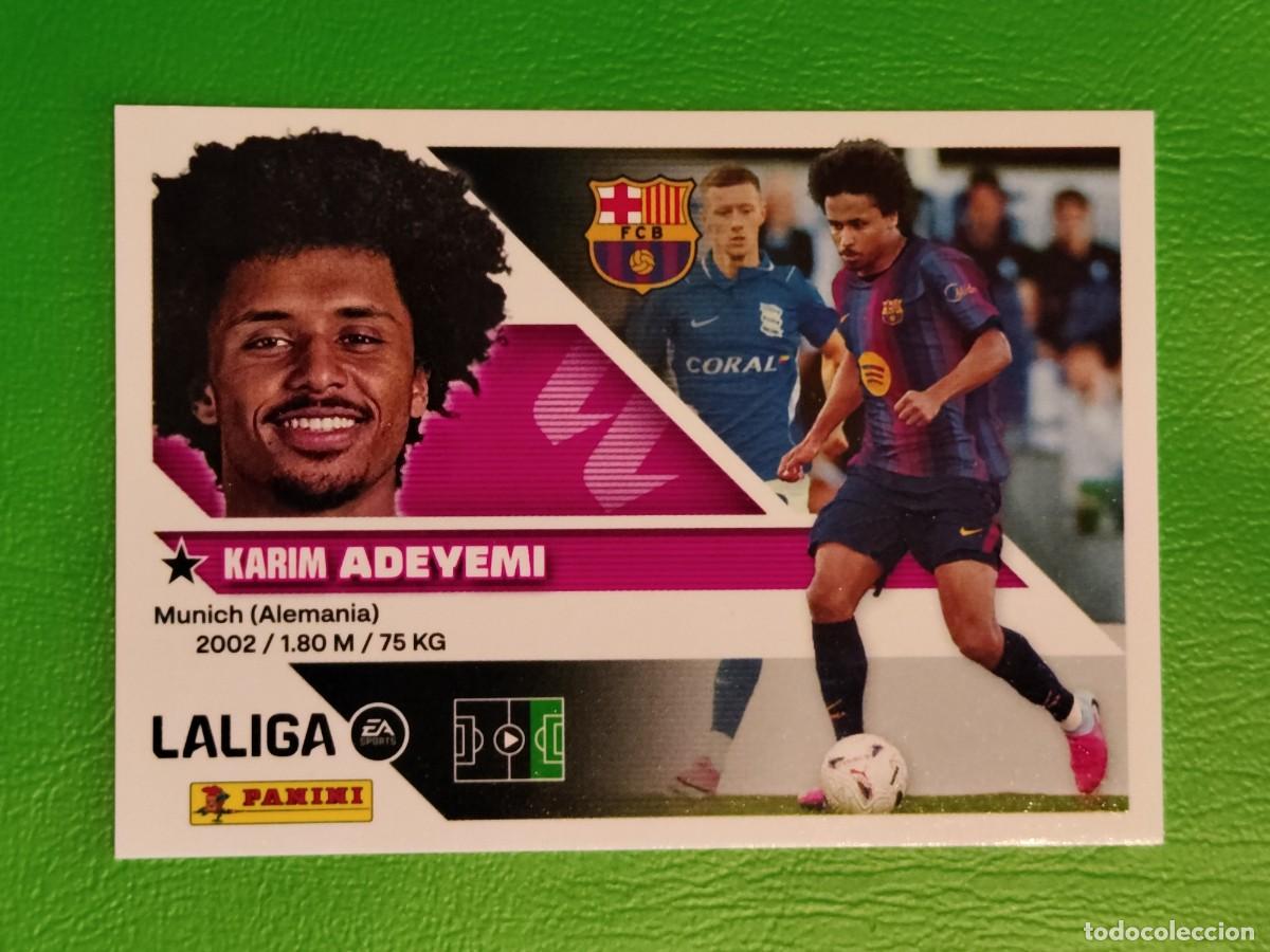 Cromos de f&uacute;tbol: Liga este 26/27 - Adeyemi - N&deg; 19 - FC Barcelona - ( Fichajes)