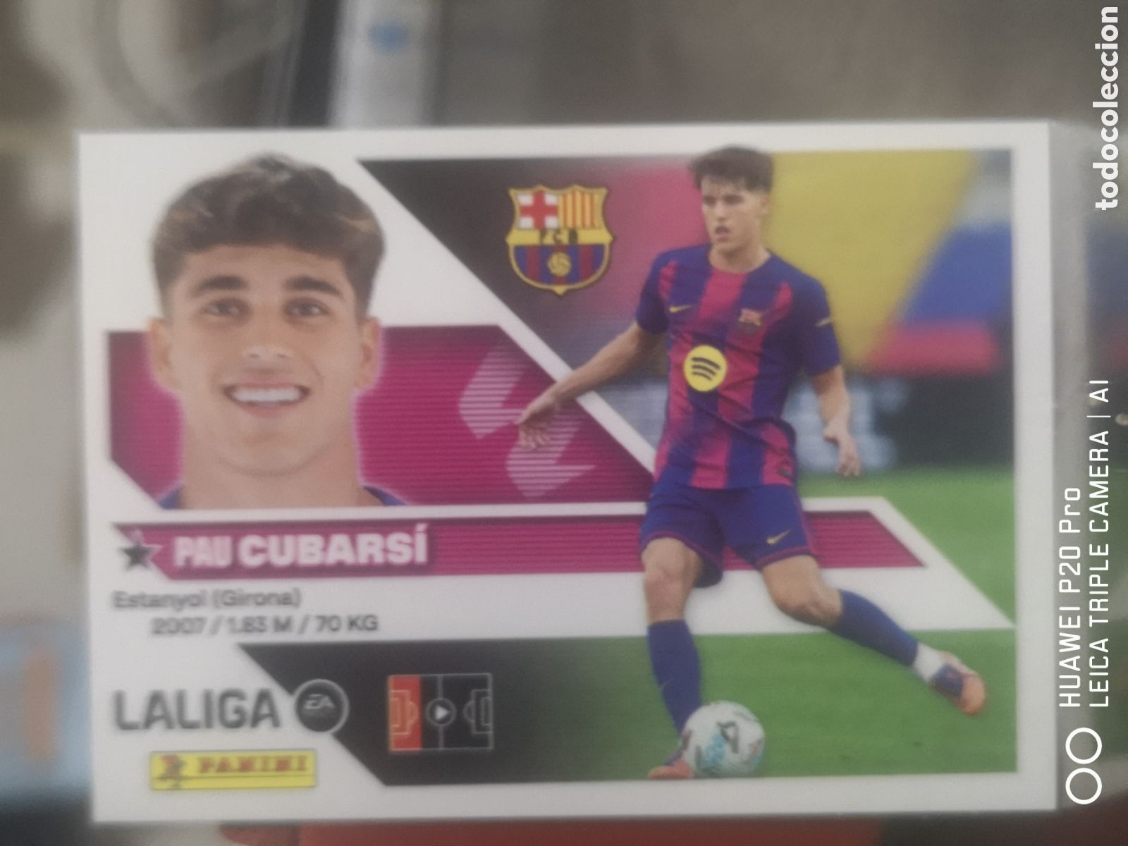 Cromos de f&uacute;tbol: LIGA ESTE 2026 2027 26 27 CUBARSI 7 BARCELONA