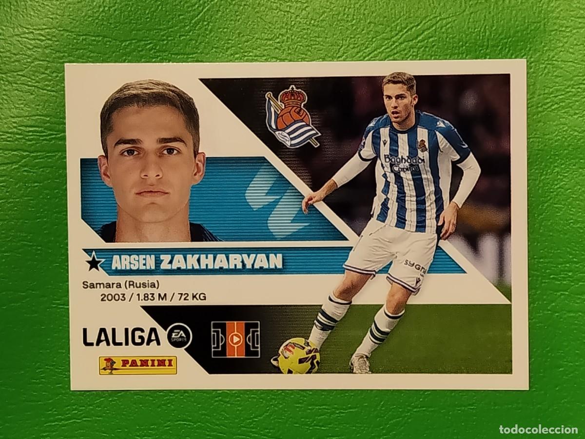 Cromos de f&uacute;tbol: Liga este 26/27 - Zakharyan - N&deg; 13b - Real Sociedad - ( 2&deg; Edi )
