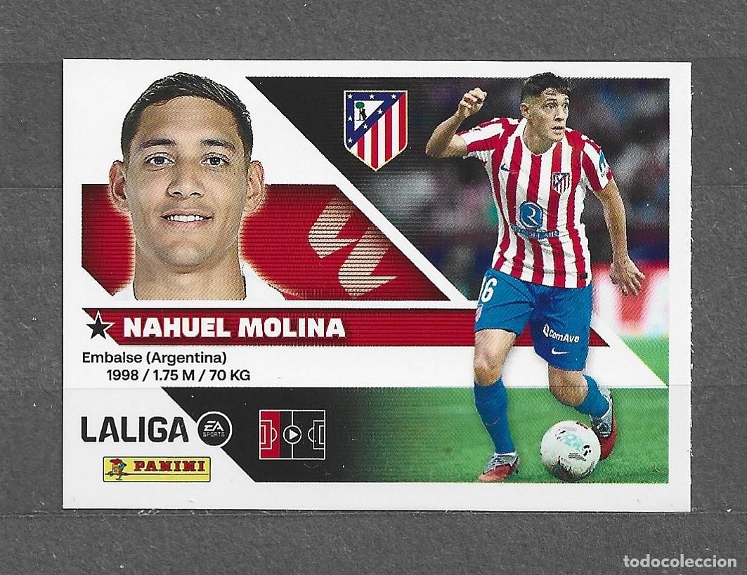 Cromos de f&uacute;tbol: Liga este 26/27 - Nahuel Molina - N&deg; 6 - Atl&eacute;tico de Madrid
