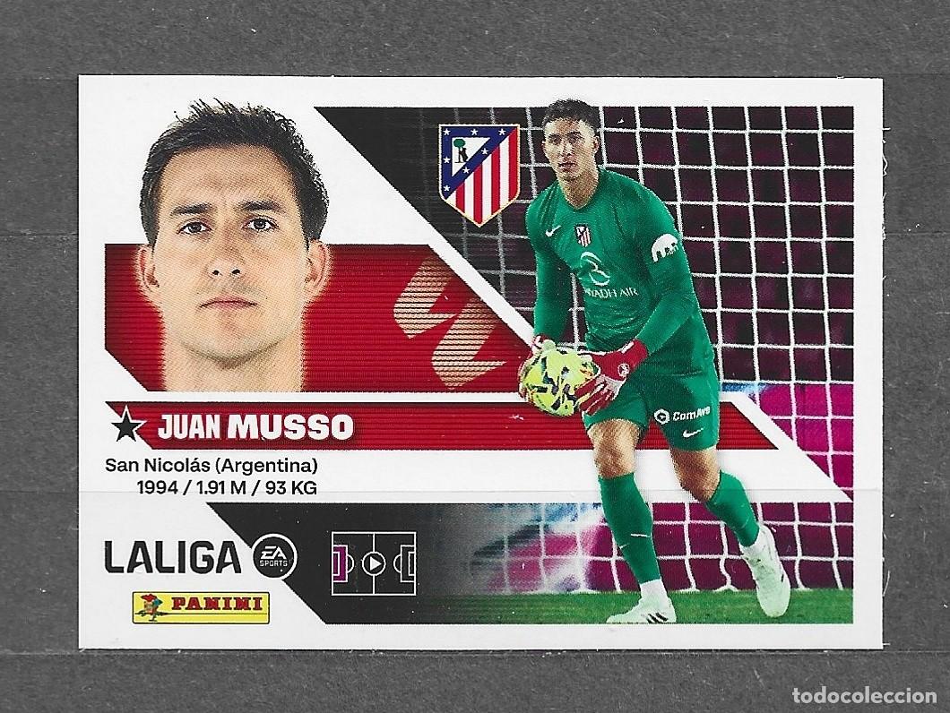 Cromos de f&uacute;tbol: Liga este 26/27 - Musso - N&deg; 4 - Atl&eacute;tico de Madrid