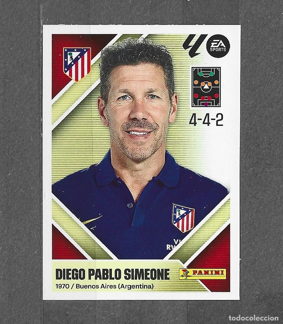 Cromos de f&uacute;tbol: Liga este 26/27 - Pablo Simeone - N&deg; 2 - Atl&eacute;tico de Madrid