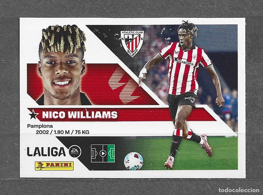 Cromos de f&uacute;tbol: Liga este 26/27 - Nico Williams - N&deg; 18 - Athletic Club