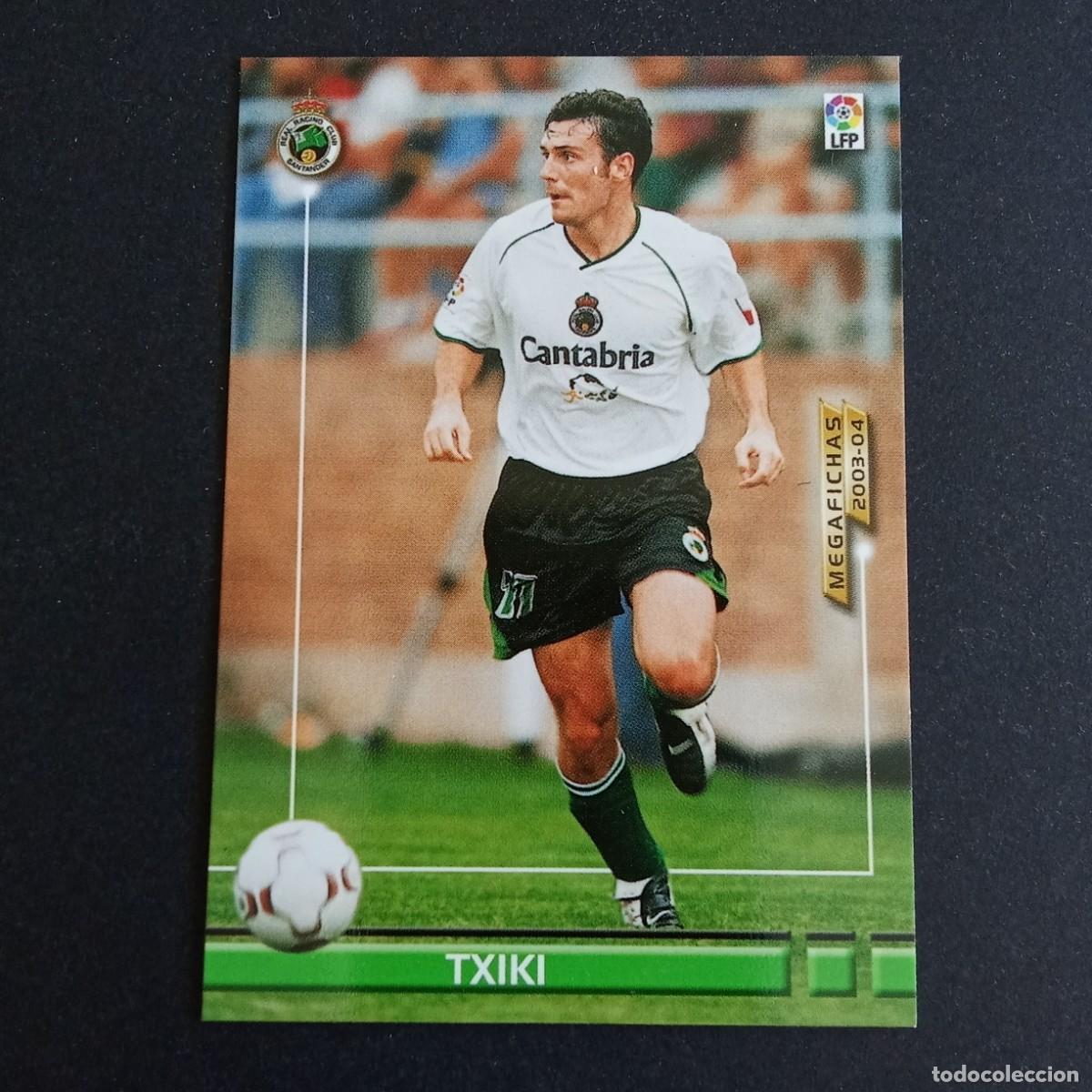 Cromos de f&uacute;tbol: 248 TXIKI RACING SANTANDER LIGA 2003 2004 03 04 MEGAFICHAS PANINI