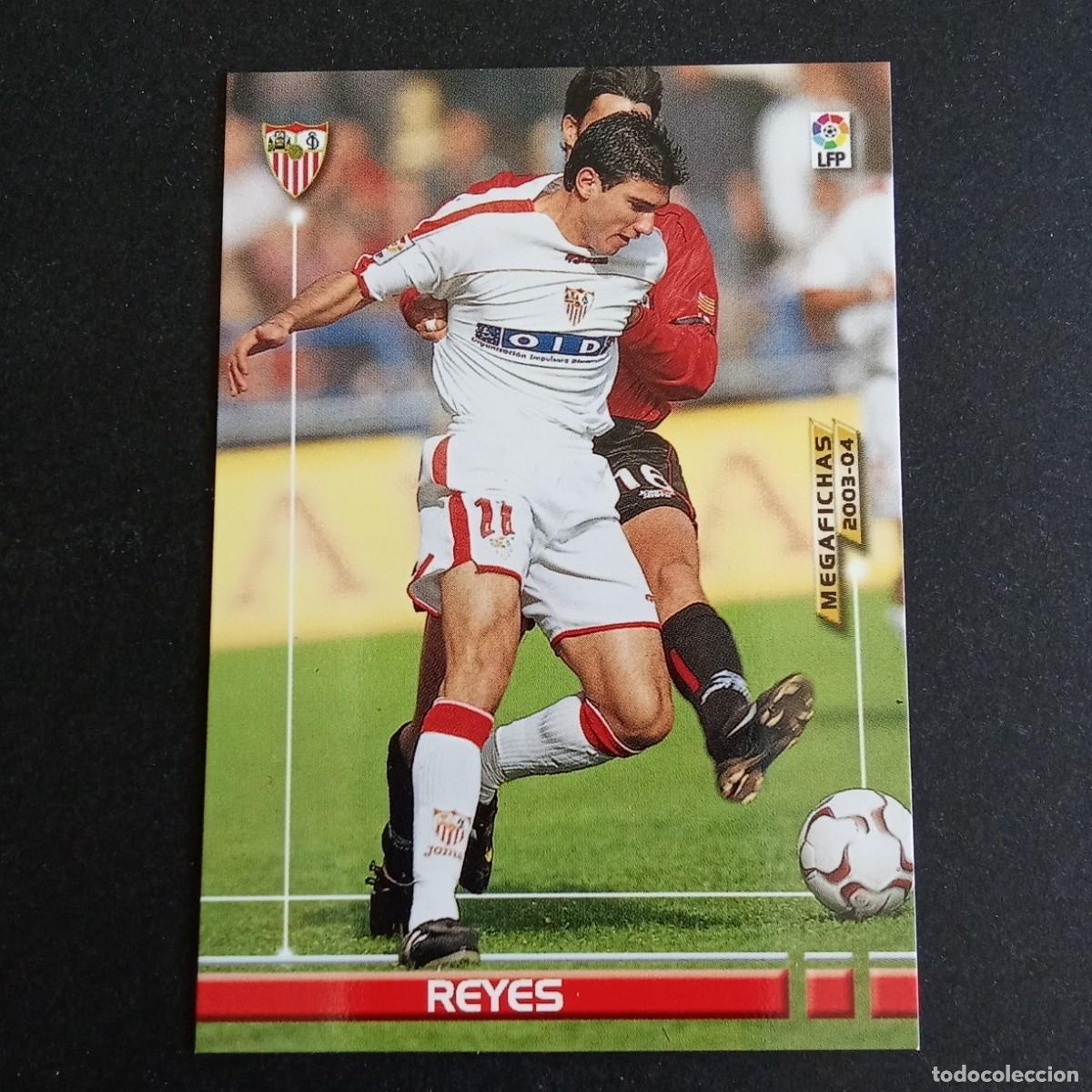Cromos de f&uacute;tbol: 268 REYES SEVILLA LIGA 2003 2004 03 04 MEGAFICHAS PANINI