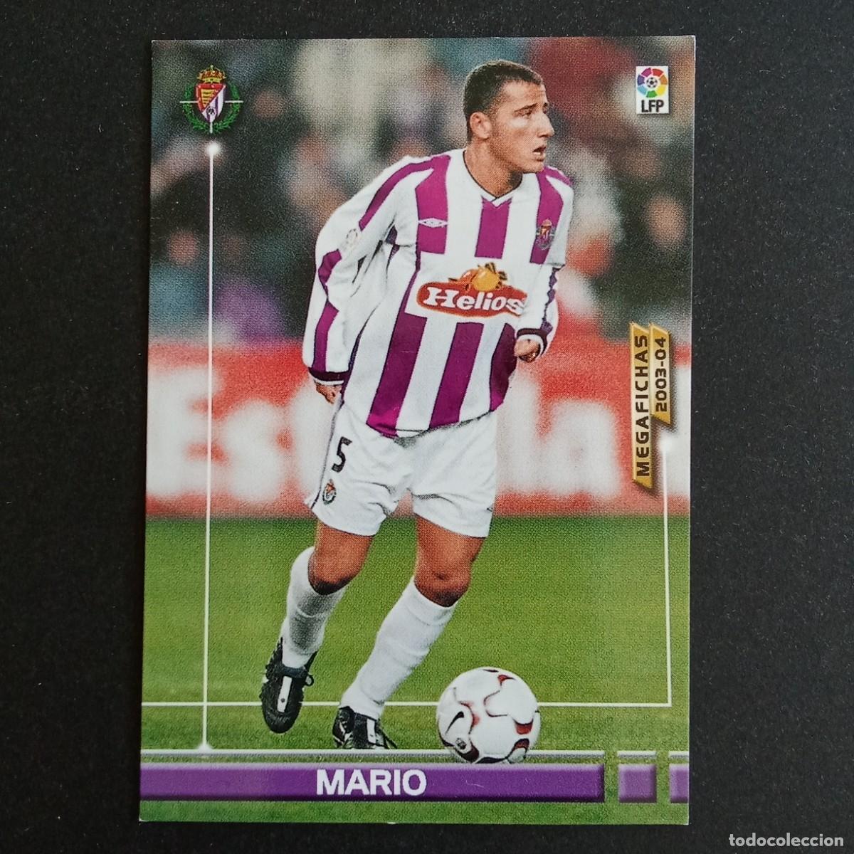Figurine di Calcio: 311 MARIO VALLADOLID LIGA 2003 2004 03 04 MEGAFICHAS PANINI