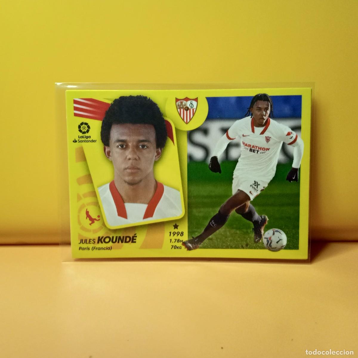 Cromos de f&uacute;tbol: EDICIONES ESTE 2021 2022 21 22 SEVILLA F.C KOUND&Eacute; 9